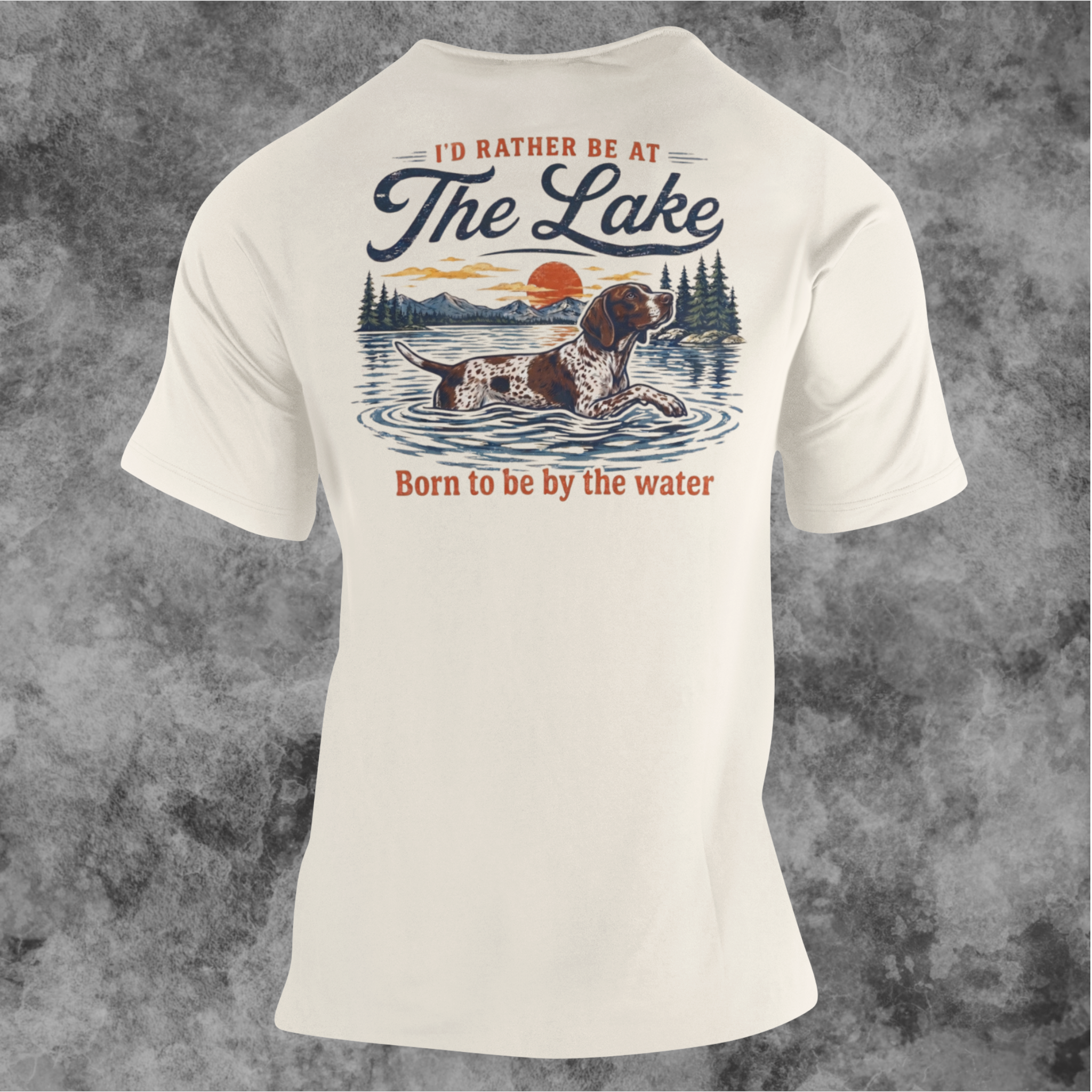 I'd Rather Be At The Lake Tee