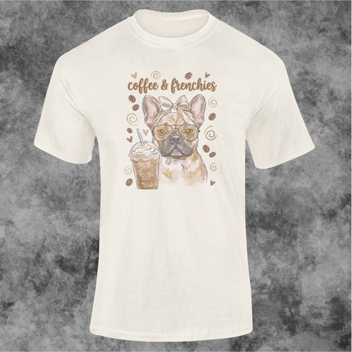Coffee & Frenchies Vintage Tee