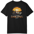 Drifting Slow Chasing Sunsets German Shorthair Black T-shirt | Upland Point Co.