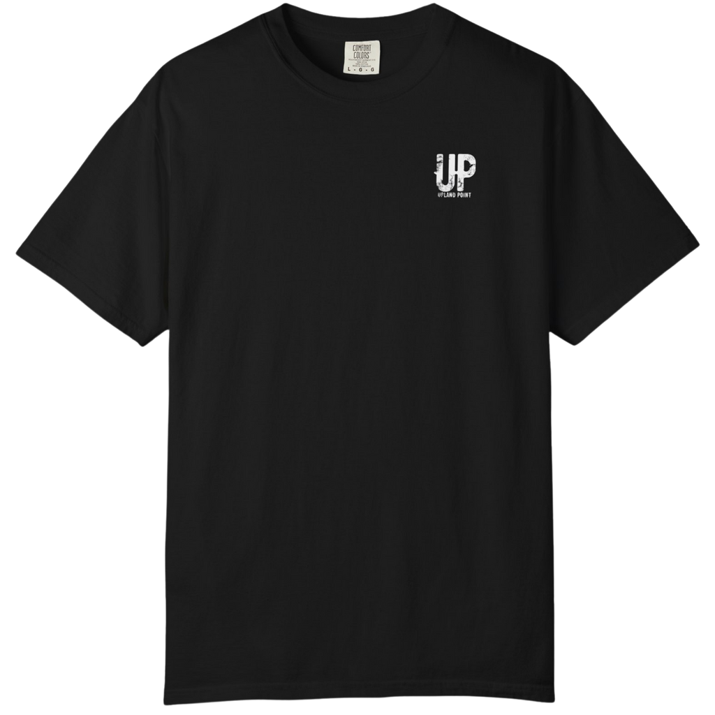 Drifting Slow Chasing Sunsets German Shorthair Black T-shirt | Upland Point Co.