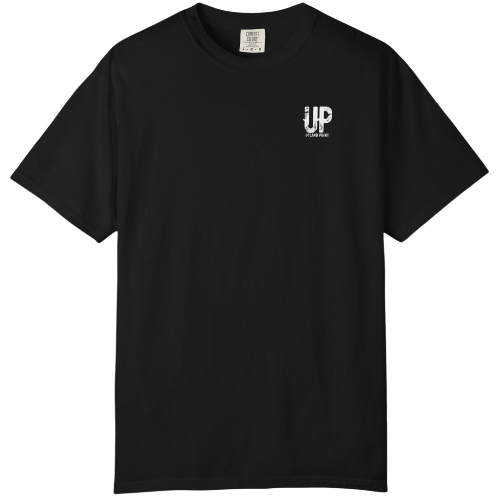 Duck Hunting Dude" GSP Camo Flag T-Shirt | Upland Point Co.