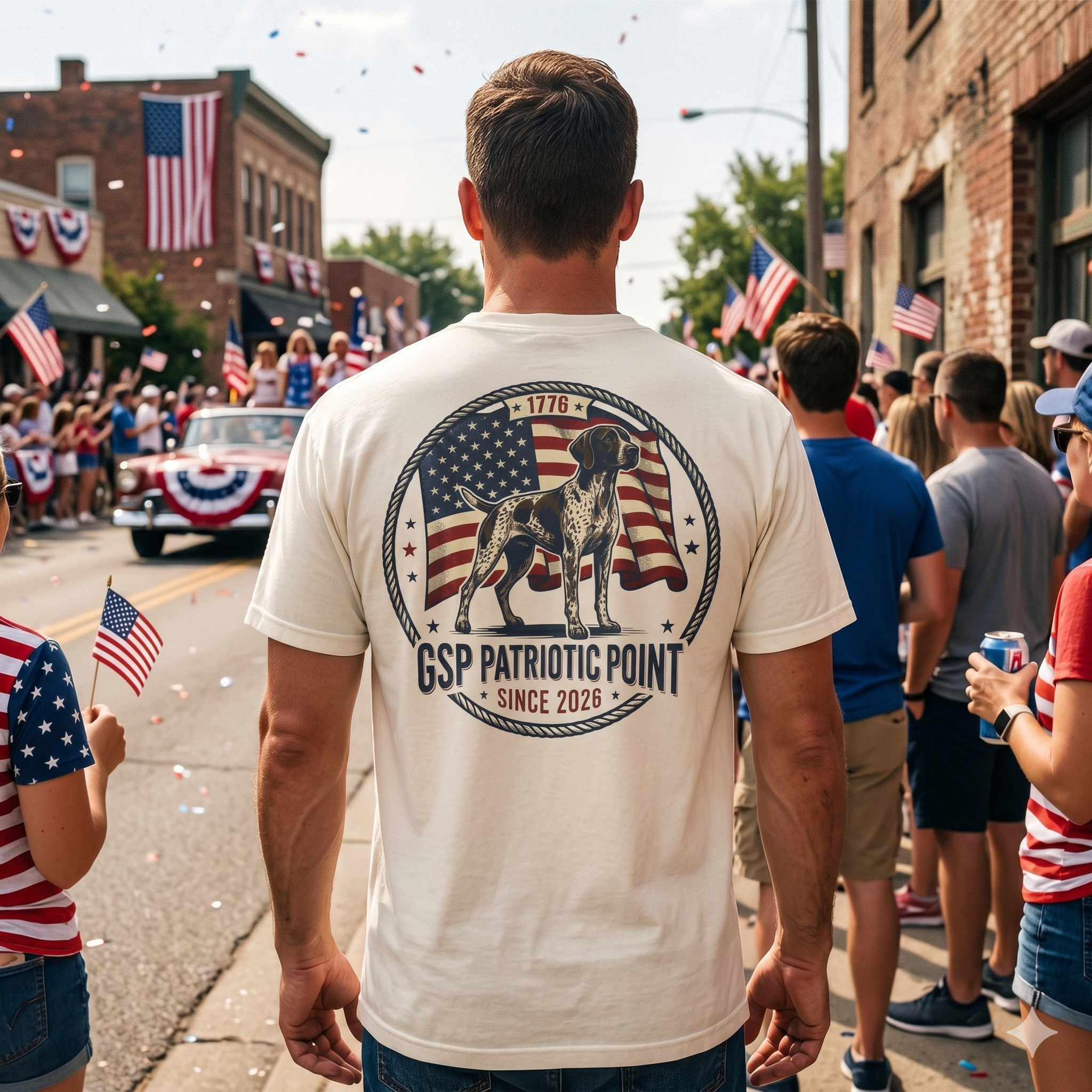 GSP Patriotic Point Tee