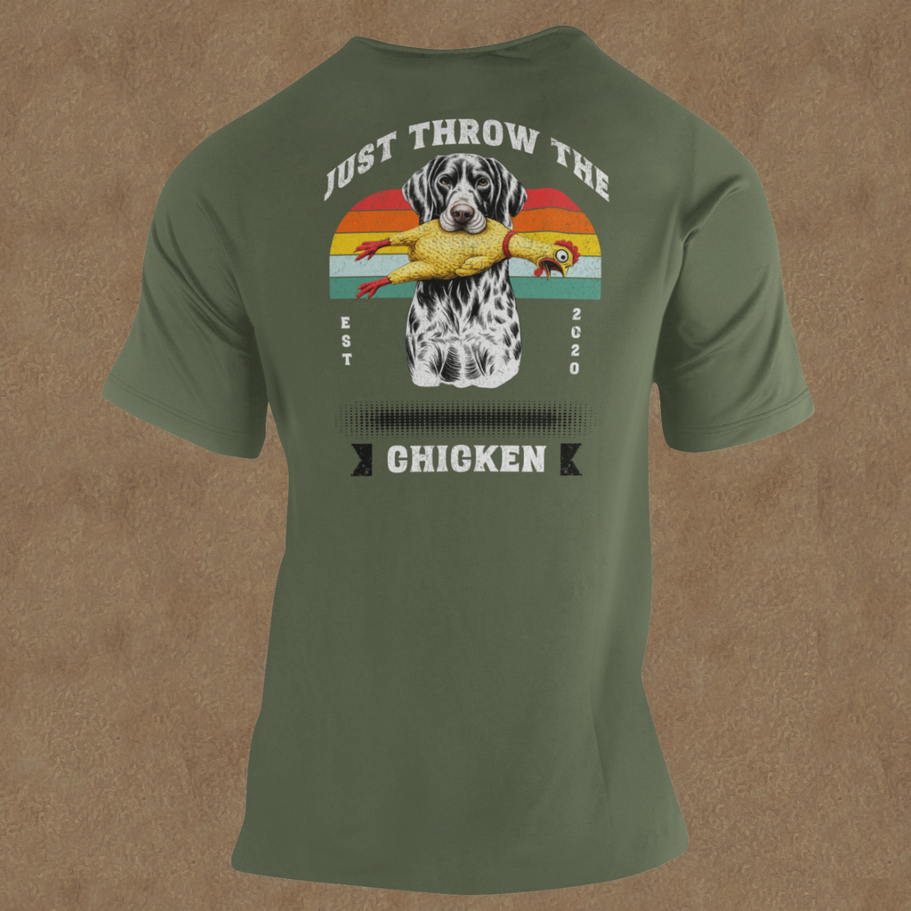 Just Throw The Chicken Signature Tee