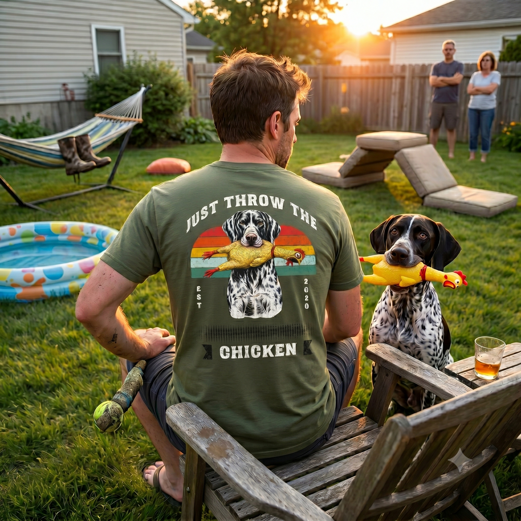 Just Throw The Chicken Signature Tee