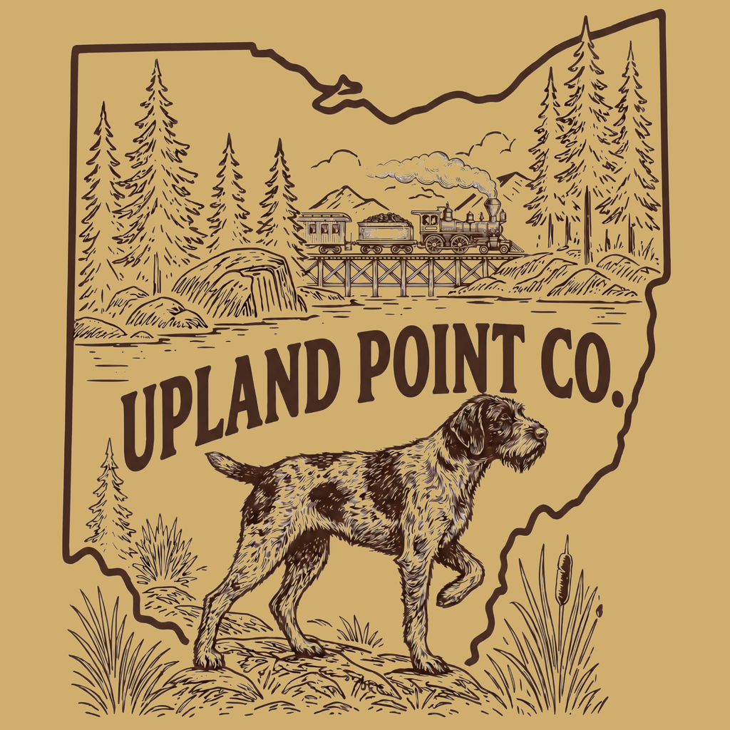 German Wirehaired Pointer Edition T-shirt | Upland Point Co.