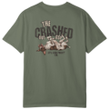 The Crashed Out GSP Heather Red Short Sleeve Tee | Upland Point Co.