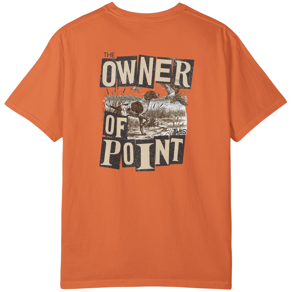 The Owner of This Point" Vintage GSP Hunting T-Shirt | Upland Point Co.