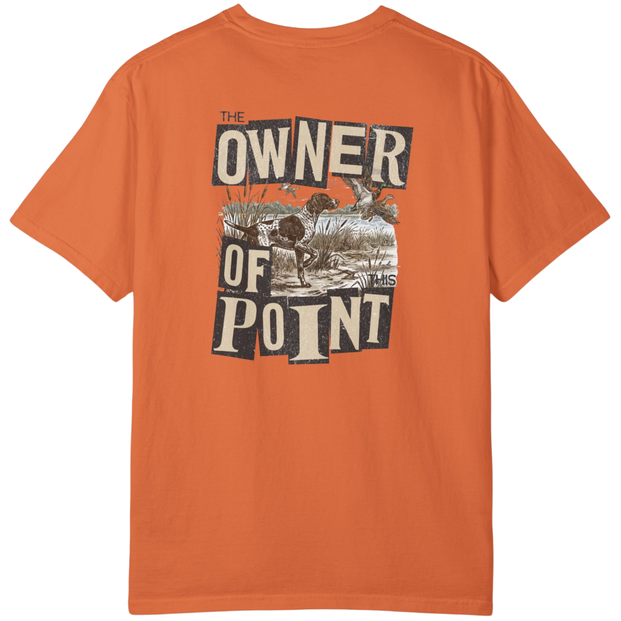 The Owner of This Point" Vintage GSP Hunting T-Shirt | Upland Point Co.