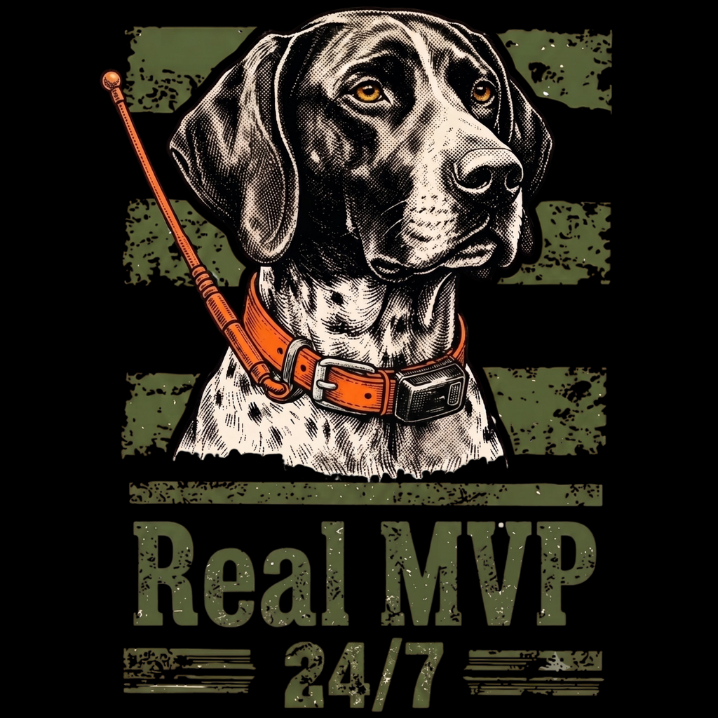 Real MVP 24/7" GSP Tracking Collar T-Shirt | Upland Point Co.