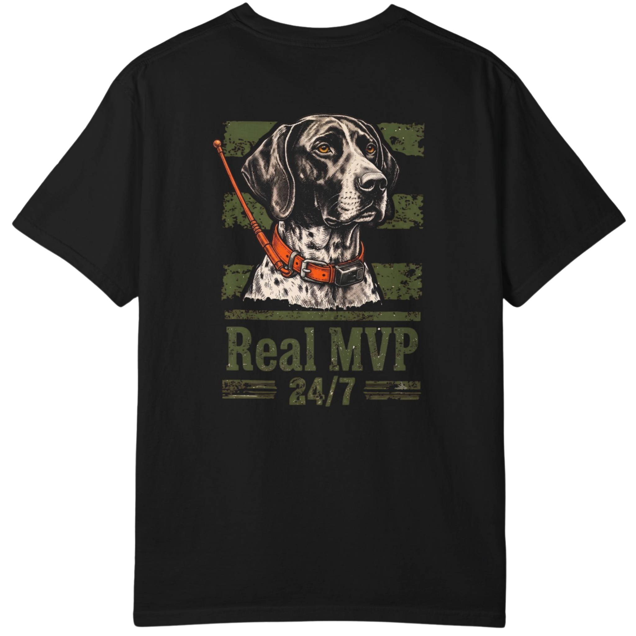 Real MVP 24/7" GSP Tracking Collar T-Shirt | Upland Point Co.