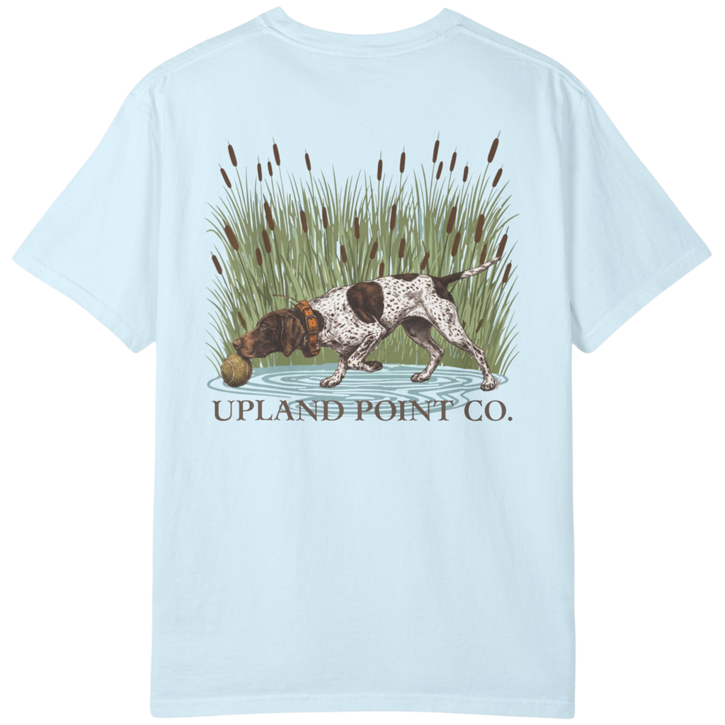 The Wetlands Pointer Short Sleeve T-shirt | Upland Point Co.
