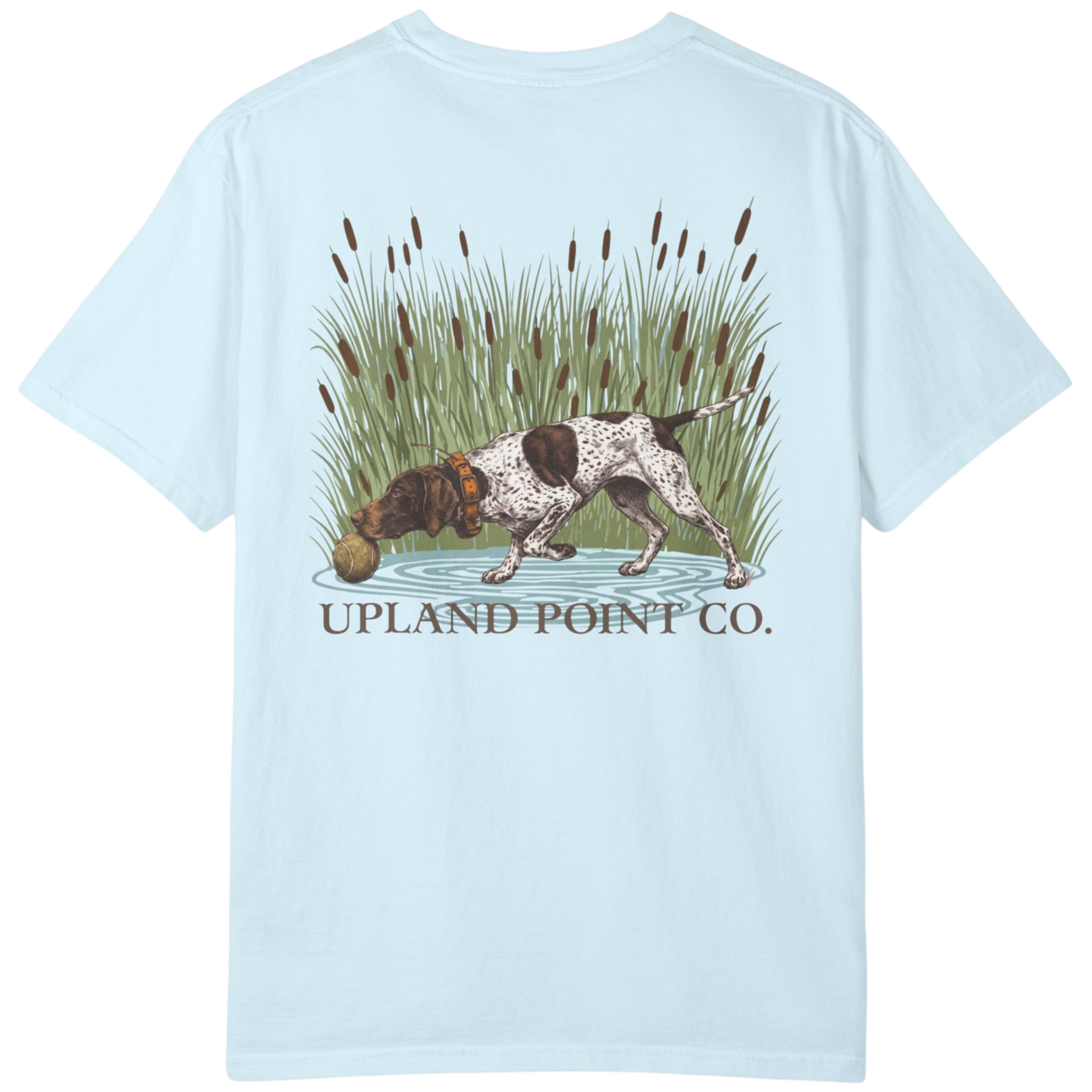 The Wetlands Pointer Short Sleeve T-shirt | Upland Point Co.
